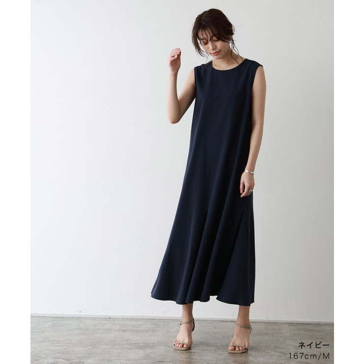 ノースリーブマーメイド2wayワンピース ワンピース ノースリーブ
