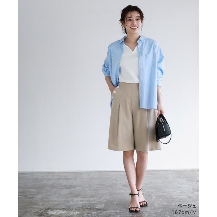 タックハーフマリンパンツ パンツ ハーフパンツ | Pierrot | 詳細画像41