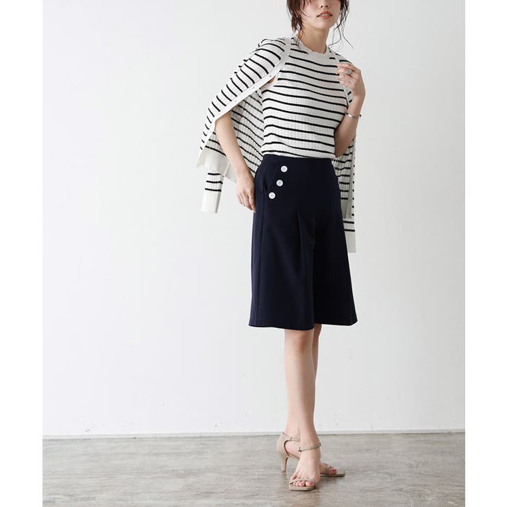 タックハーフマリンパンツ パンツ ハーフパンツ | Pierrot | 詳細画像15