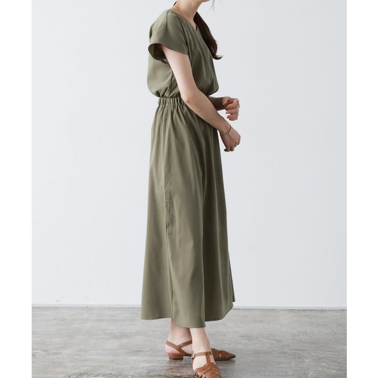 2wayウエストギャザーワンピース ワンピース 前後2way | Pierrot | 詳細画像7 