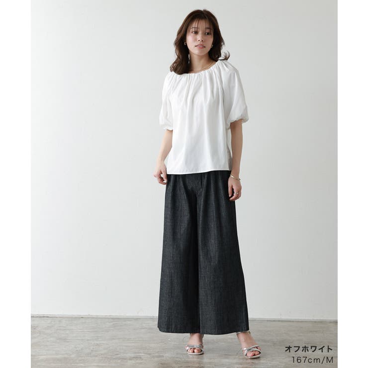 人気lounie 2WAYジレブラウス　36 オフホワイトoggi 掲載商品 2WAY GILET BLOUSE｜LOUNIE（ルーニィ）公式サイト／公式