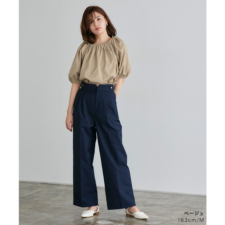 2wayオフショルブラウス オフショル ブラウス[品番：PRTW0004757