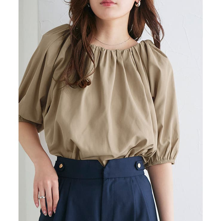 ベージュ | 2wayオフショルブラウス オフショル ブラウス | Pierrot