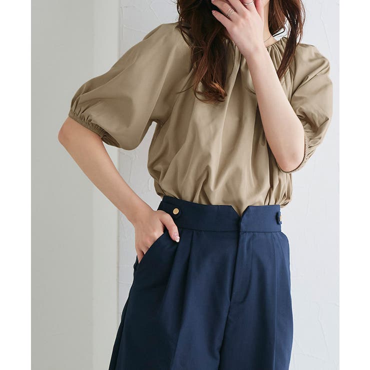 2wayオフショルブラウス オフショル ブラウス[品番：PRTW0004757