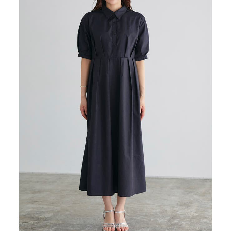 パフスリーブシャツワンピース ワンピース パフ袖 | Pierrot | 詳細画像5 