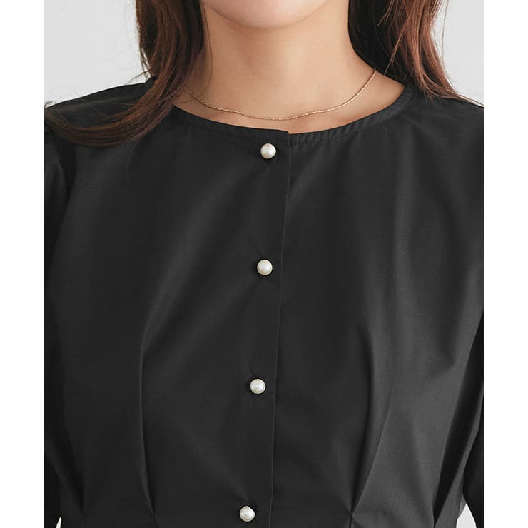 ウエストタックパフブラウス ブラウス ウエストタック | Pierrot | 詳細画像4 