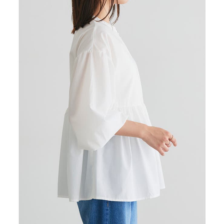 ペプラムジップブラウス ブラウス ペプラム | Pierrot | 詳細画像8 