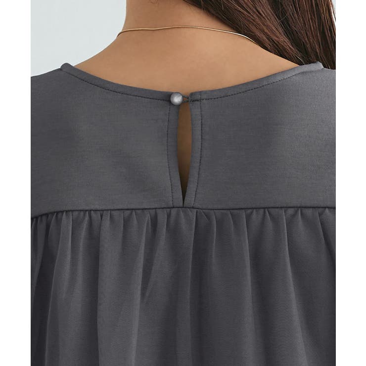 ティアードチュールドッキングプルオーバー プルオーバー チュール素材 | Pierrot | 詳細画像5 