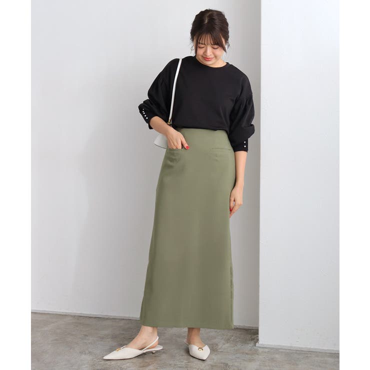 選べる袖ボタンポンチプルオーバー カットソー パールボタン | Pierrot | 詳細画像28 