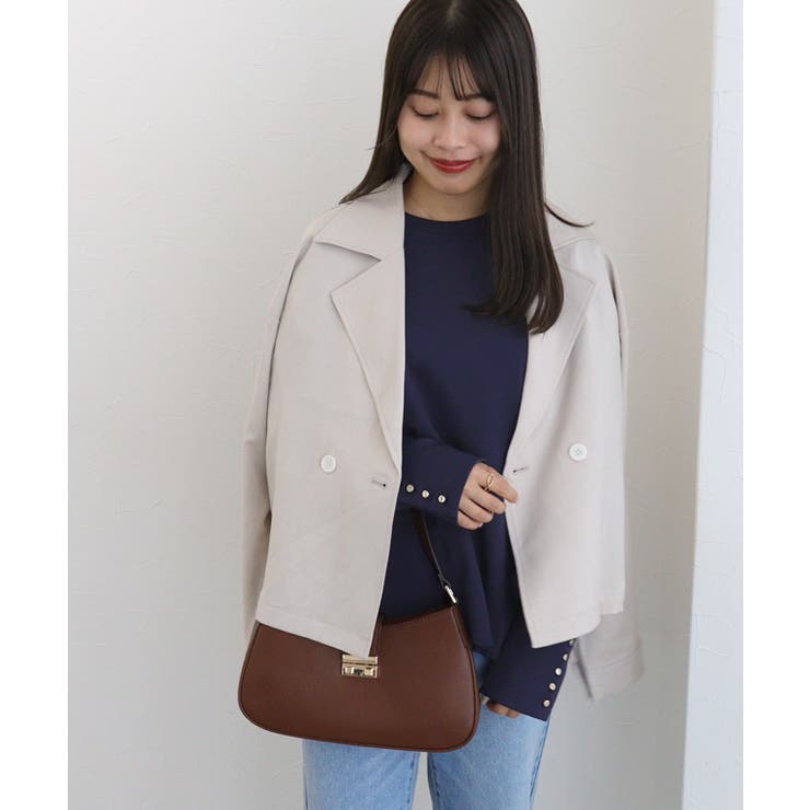 選べる袖ボタンポンチプルオーバー カットソー パールボタン | Pierrot | 詳細画像34 