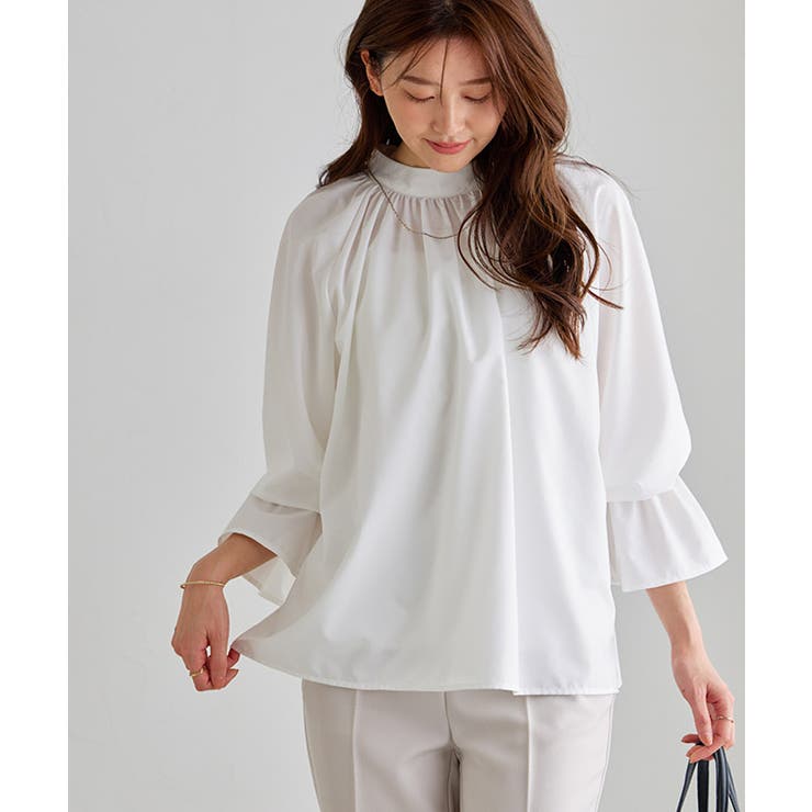キャンディースリーブギャザーブラウス ブラウス キャンディースリーブ | Pierrot | 詳細画像24 