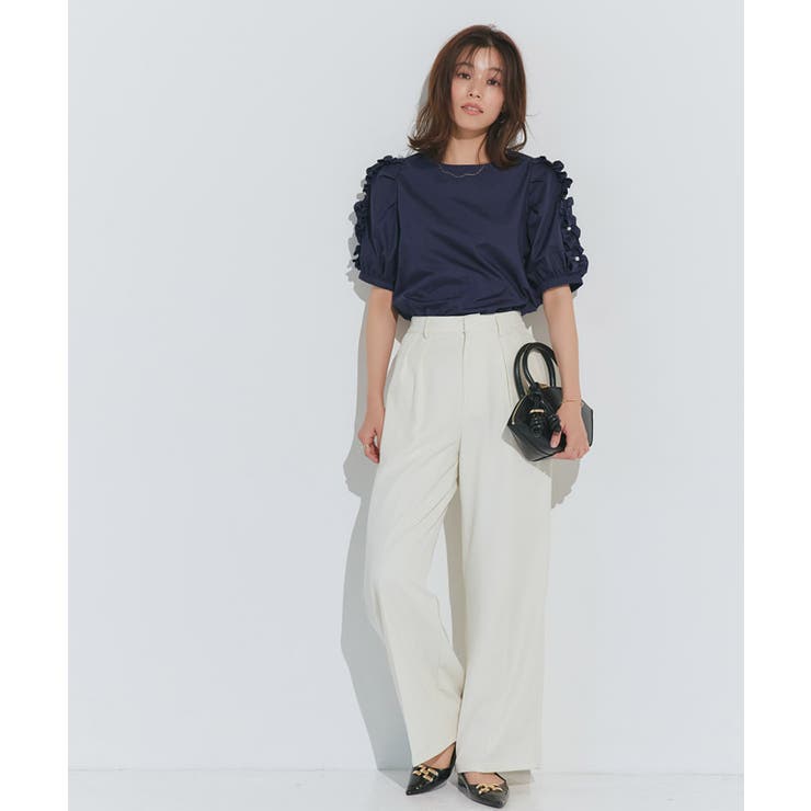 袖パールデザインフリルトップス フリルデザイン トップス | Pierrot | 詳細画像17 