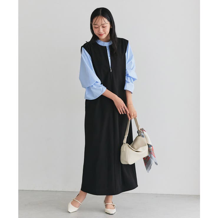 2wayジャンパースカート ジャンパースカート Iラインシルエット | Pierrot | 詳細画像18 