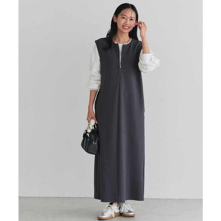 2wayジャンパースカート ジャンパースカート Iラインシルエット | Pierrot | 詳細画像21 