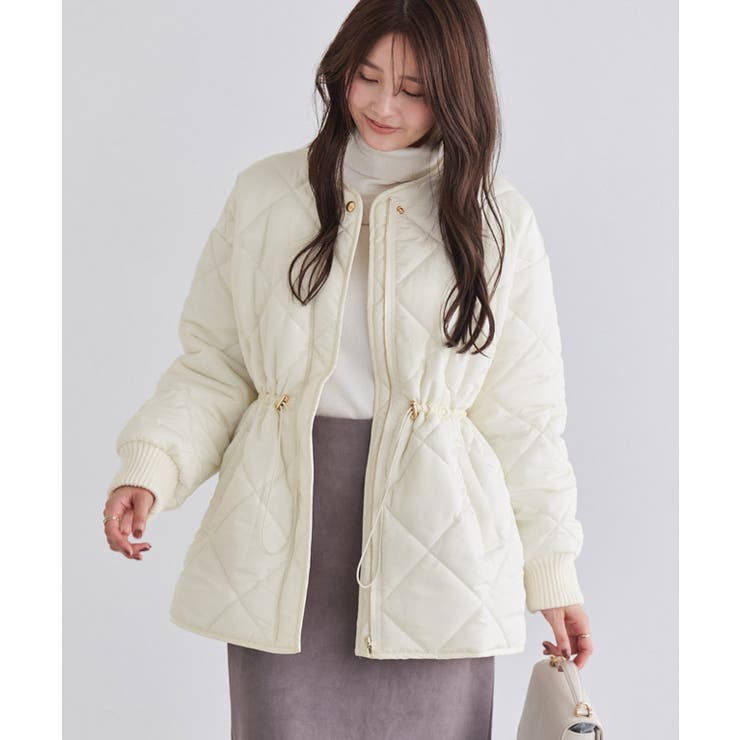 中綿キルティングドロストコート コート キルティング | Pierrot | 詳細画像17 