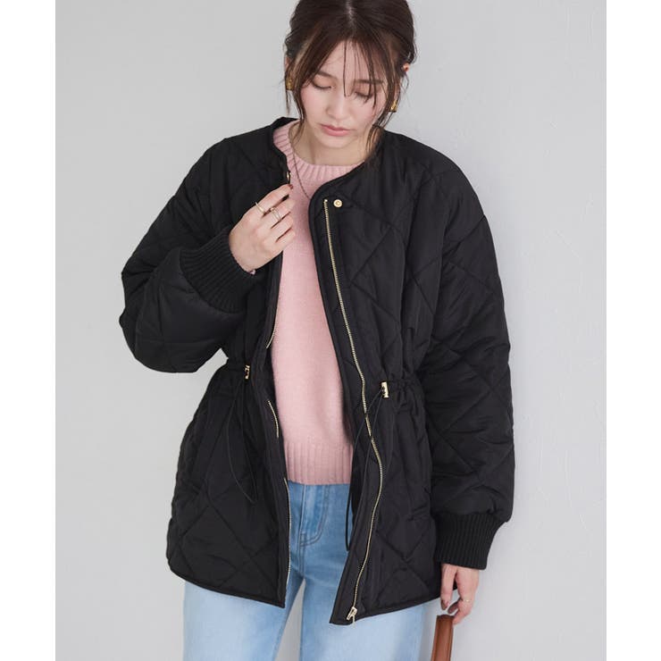 中綿キルティングドロストコート コート キルティング | Pierrot | 詳細画像25 