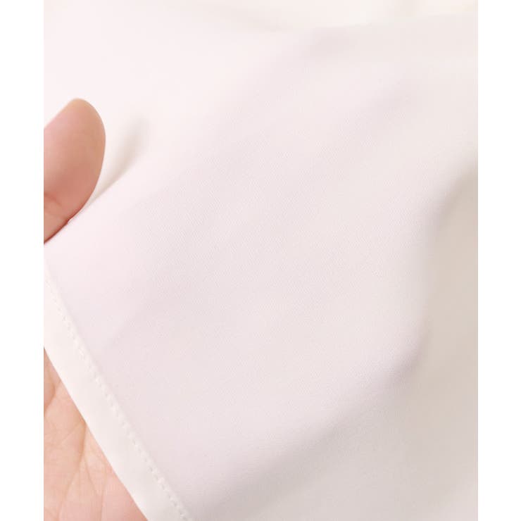 とろみウエストタックブラウス 滑らか きれいめ | Pierrot | 詳細画像10 