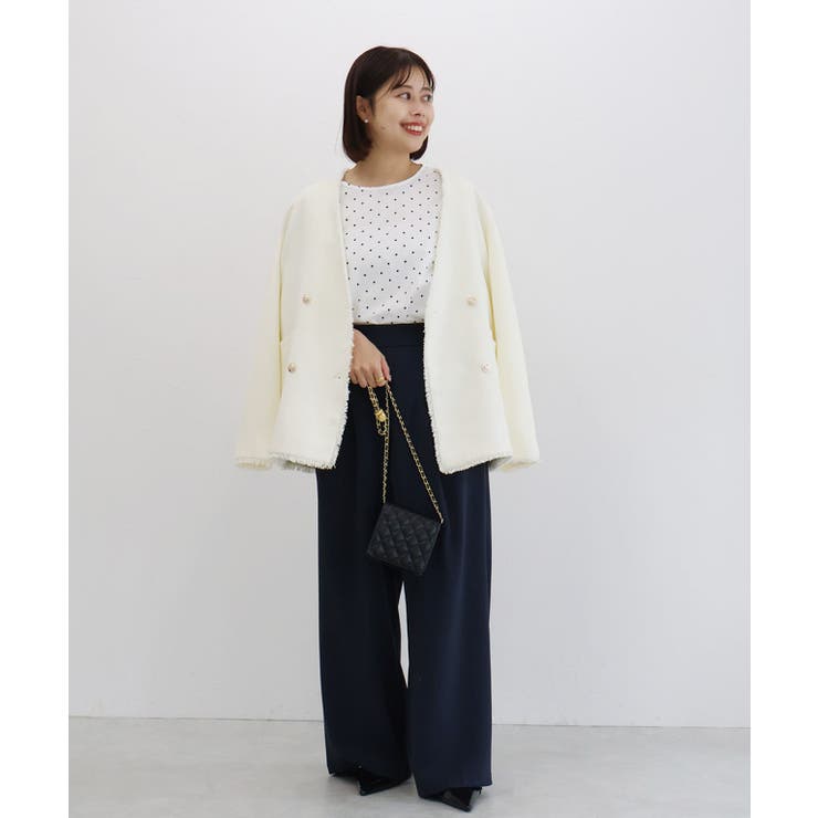 ボリュームスリーブ柄ブラウス ブラウス 大人 | Pierrot | 詳細画像24 