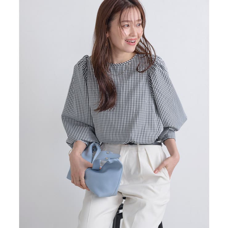 ボリュームスリーブ柄ブラウス ブラウス 大人 | Pierrot | 詳細画像17 