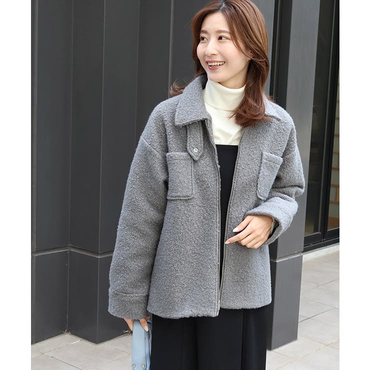 ブークレステンカラーミドル丈コート コート ミドル丈 | Pierrot | 詳細画像27 