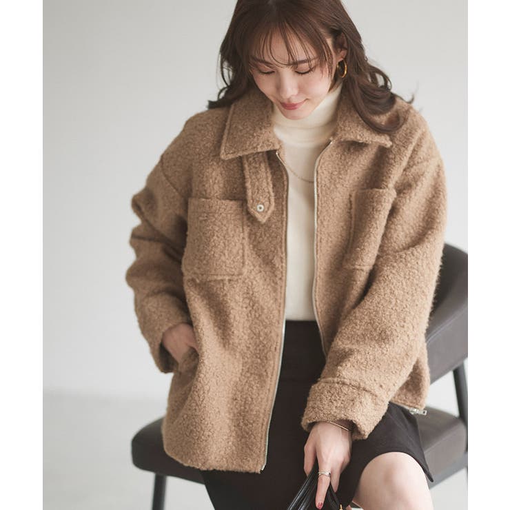 ブークレステンカラーミドル丈コート コート ミドル丈 | Pierrot | 詳細画像18 