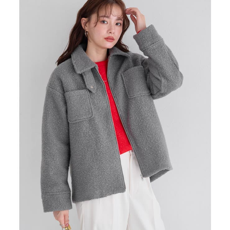 ブークレステンカラーミドル丈コート コート ミドル丈 | Pierrot | 詳細画像22 