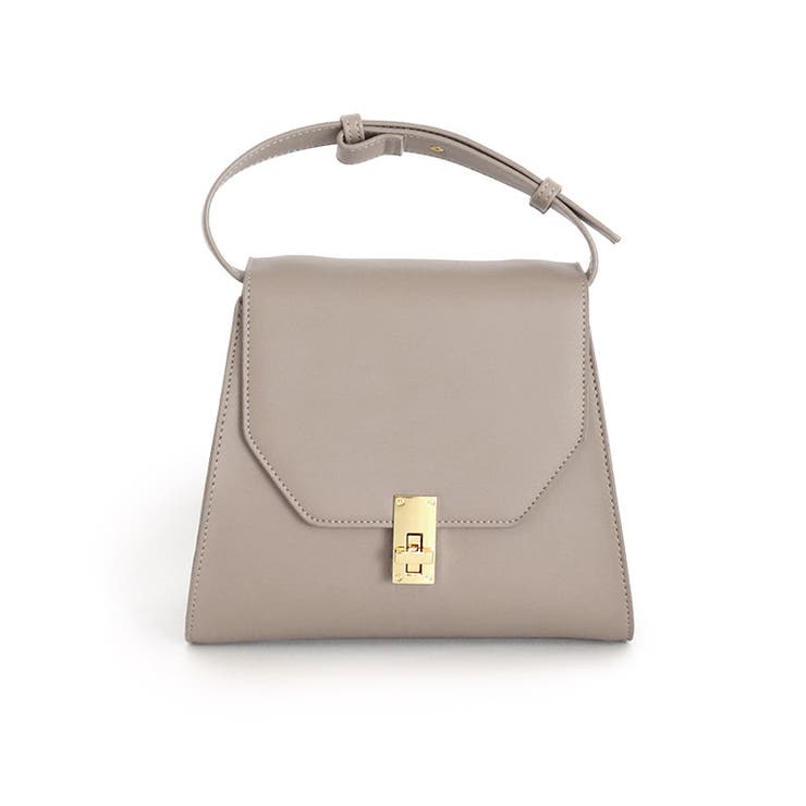 グレージュ | 2wayショルダースクエアバッグ バッグ ショルダーバッグ | Pierrot