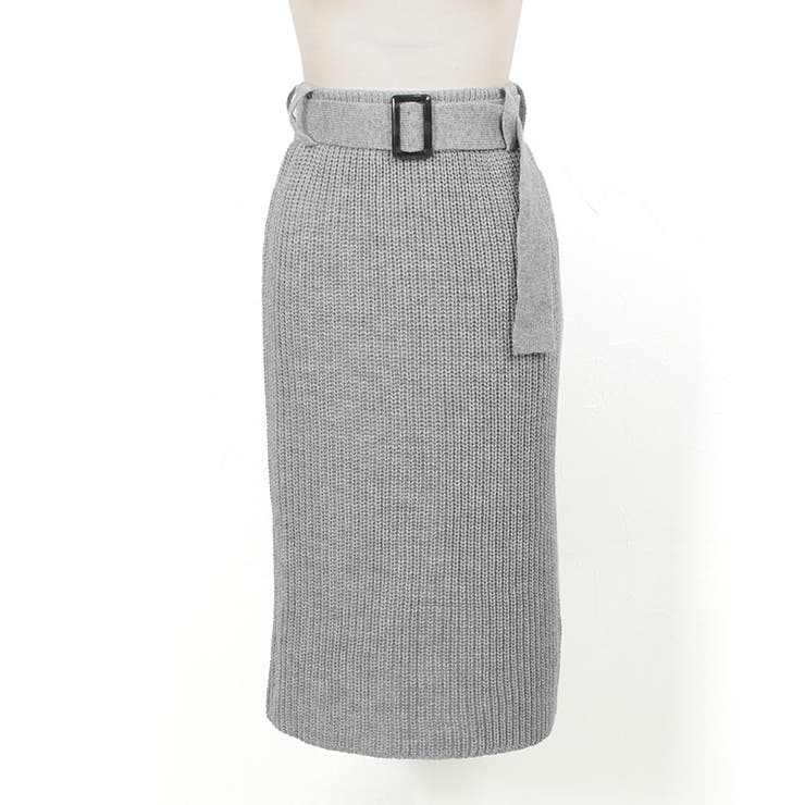 カーディガンニットセットアップ ニット セットアップ ニットアップ ベルト付き | Pierrot | 詳細画像6 