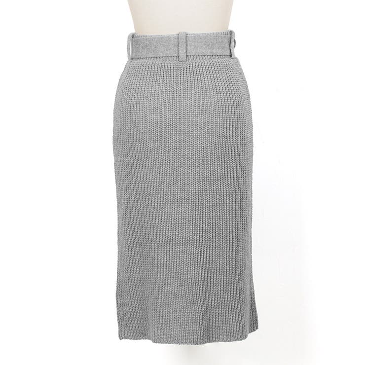 カーディガンニットセットアップ ニット セットアップ ニットアップ ベルト付き | Pierrot | 詳細画像8 