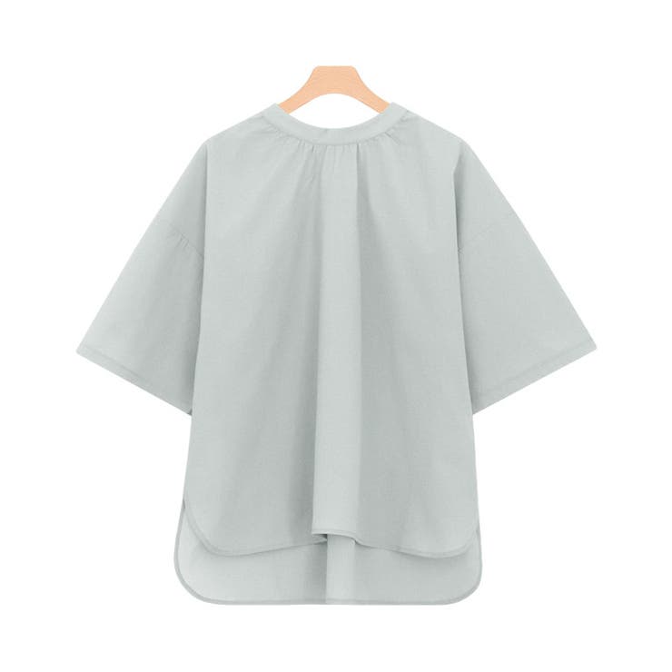 アクア | バックリボンギャザーブラウス ブラウス シャツ | Pierrot