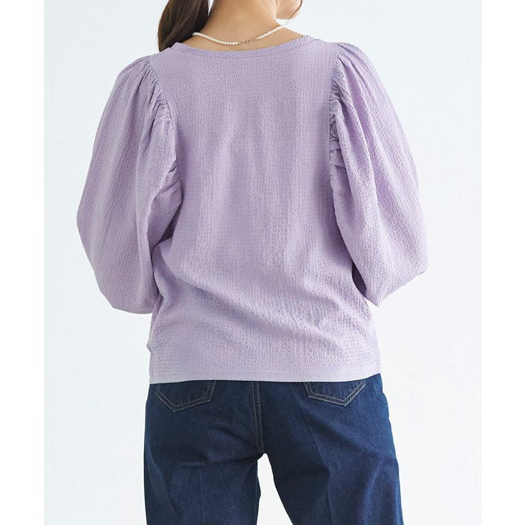 パワーショルダーブラウス ブラウス トップス | Pierrot | 詳細画像8 