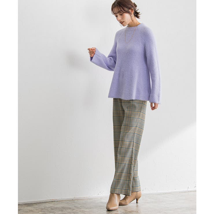 ふんわりシャギーボトルネックフレアニット ニット セーター | Pierrot | 詳細画像17 