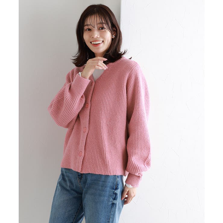 キーネックニットカーディガン カーディガン カーデ | Pierrot | 詳細画像23 