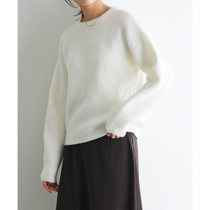 アイボリー | ウォッシャブル2wayニットカーディガン カーディガン ニット | Pierrot