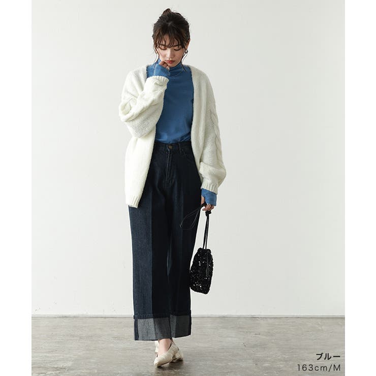 ハイネック指穴ニット ニット 指穴 | Pierrot | 詳細画像32 