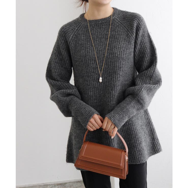 ふんわりウォッシャブルボリューム袖フレアニット ニット ボリューム袖 | Pierrot | 詳細画像30 