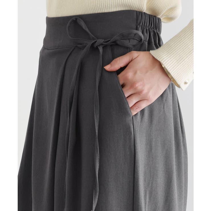 ラップワイドパンツ パンツ ワイド | Pierrot | 詳細画像5 