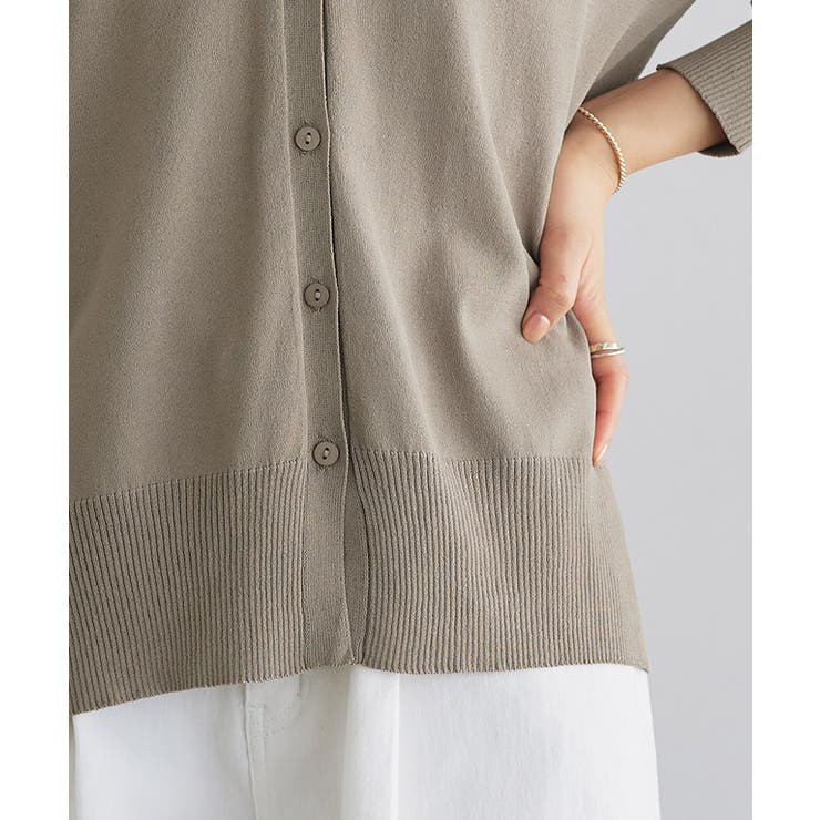 UVカット 接触冷感シアーカーディガン カーディガン | Pierrot | 詳細画像6 