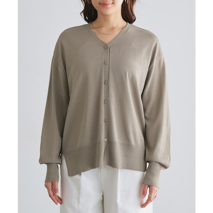 UVカット 接触冷感シアーカーディガン カーディガン | Pierrot | 詳細画像7 