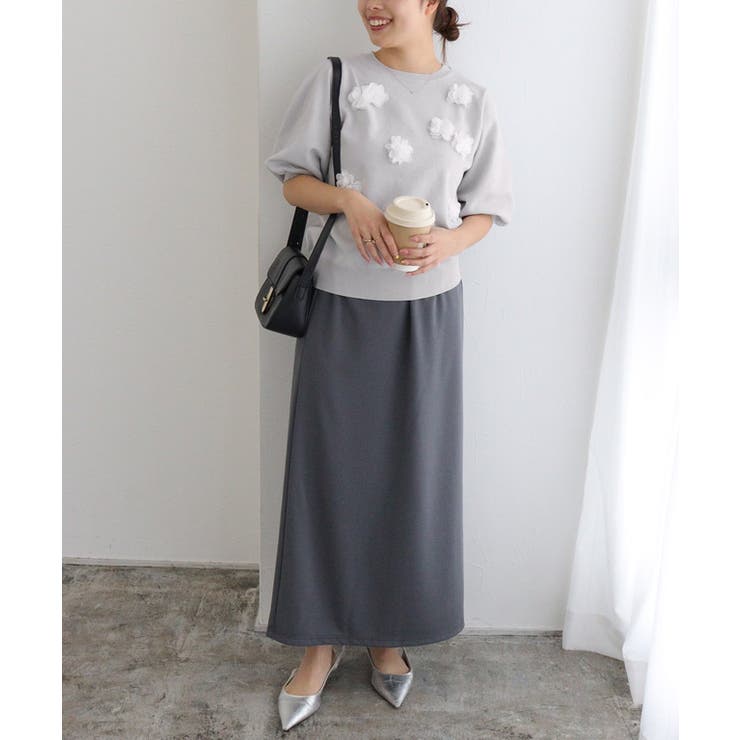 フラワーモチーフニット ニット フラワーモチーフ | Pierrot | 詳細画像22 