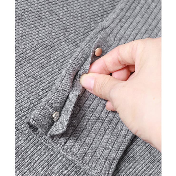 ビスチェ風ペプラムニット ニット ペプラム | Pierrot | 詳細画像9 