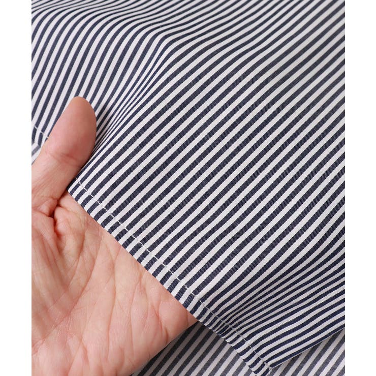 刺繍ストライプシャツ シャツ ストライプ | Pierrot | 詳細画像10 