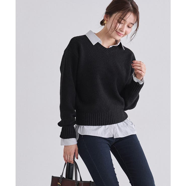 刺繍ストライプシャツ シャツ ストライプ | Pierrot | 詳細画像27 