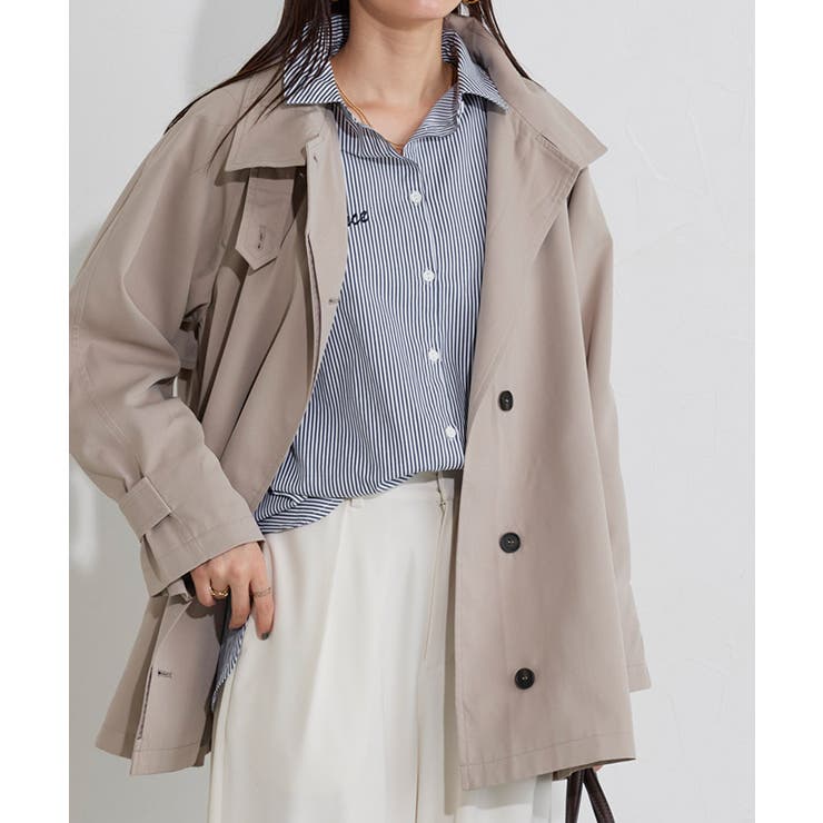 刺繍ストライプシャツ シャツ ストライプ | Pierrot | 詳細画像20 