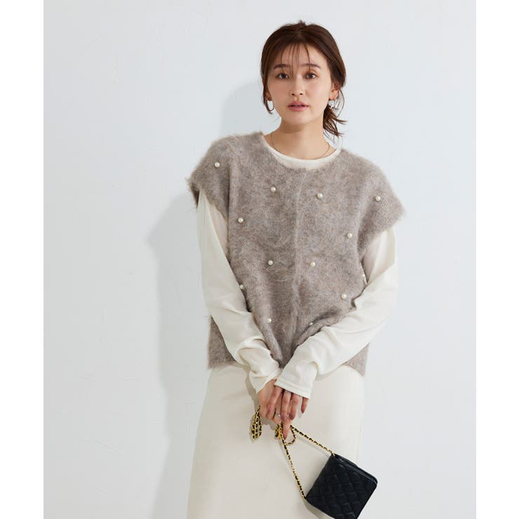 パールフレンチベスト ベスト フレンチスリーブ | Pierrot | 詳細画像21 