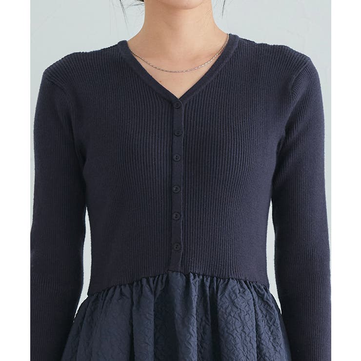 2wayジャカードドッキングワンピース ワンピース 2way | Pierrot | 詳細画像4 