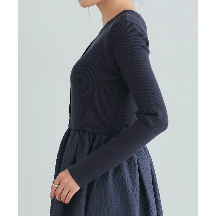 2wayジャカードドッキングワンピース ワンピース 2way | Pierrot | 詳細画像5 