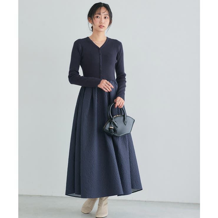 2wayジャカードドッキングワンピース ワンピース 2way | Pierrot | 詳細画像22 