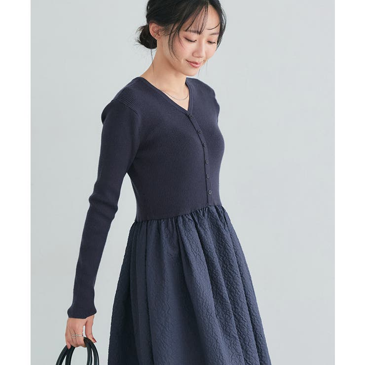 2wayジャカードドッキングワンピース ワンピース 2way | Pierrot | 詳細画像23 