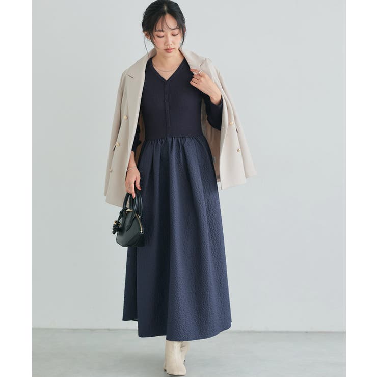 2wayジャカードドッキングワンピース ワンピース 2way | Pierrot | 詳細画像26 